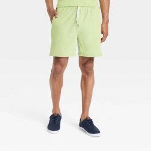 XL - Men's Hybrid Shorts 6" - All in Motion - Arch Green